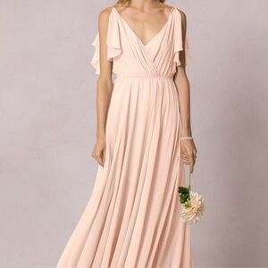 Jenny Yoo Bridesmaid‎ Dress Cassie in Blush